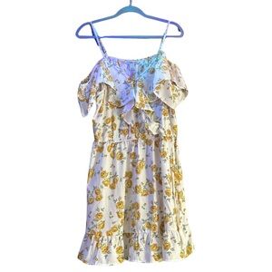 NWT Charlotte Russe XL spaghetti strap/off the shoulder dress